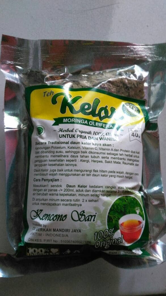 Foto Produk Teh Daun Kelor.Teh Kelor.Daun Kelor 40Gram. dari pacipal