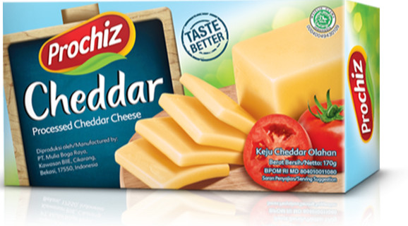 Jual Cheese Keju Cheddar Prochiz Premium 170 GR Jakarta 