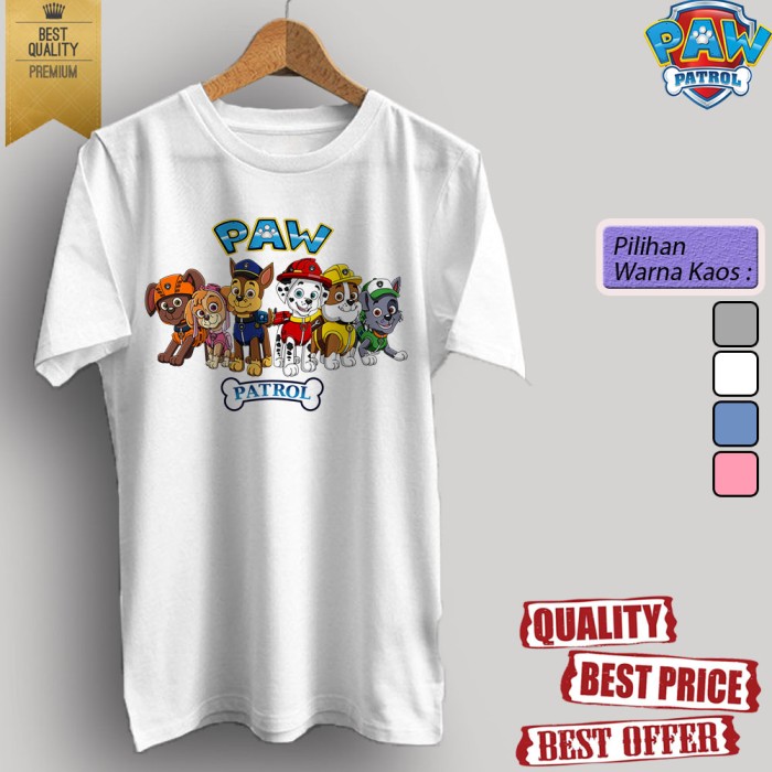 Info Kaos Paw Patrol Travelbon.com Info Kaos Paw Patrol Travelbon.com