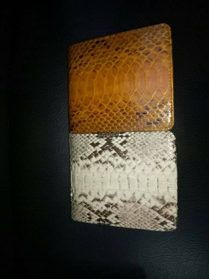 Jual Dompet Kulit Ular Kobra 100% Asli ( Kualitas Premium