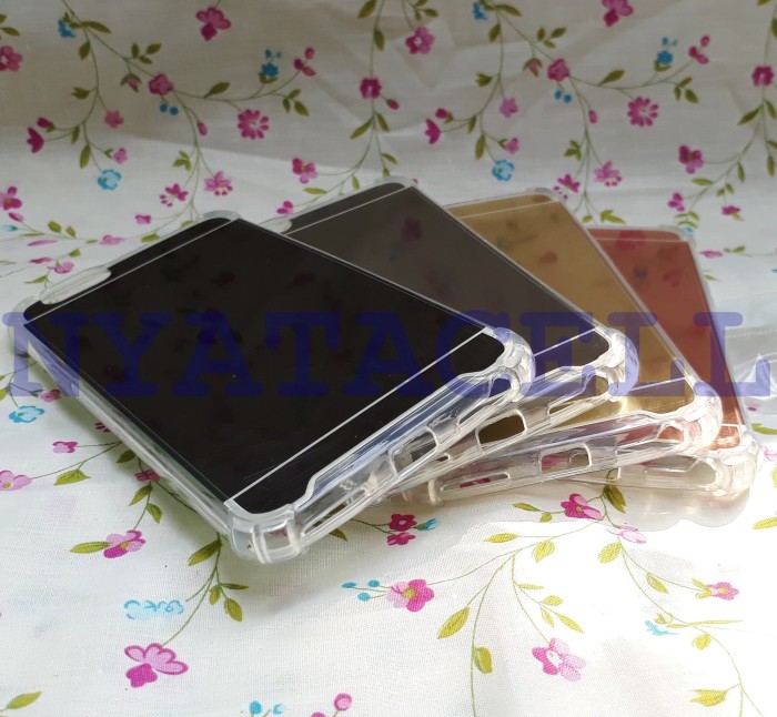 Case Anticrack Mirror Fiber Oppo F1S A59 /Anti Crack Knock Sho Diskon