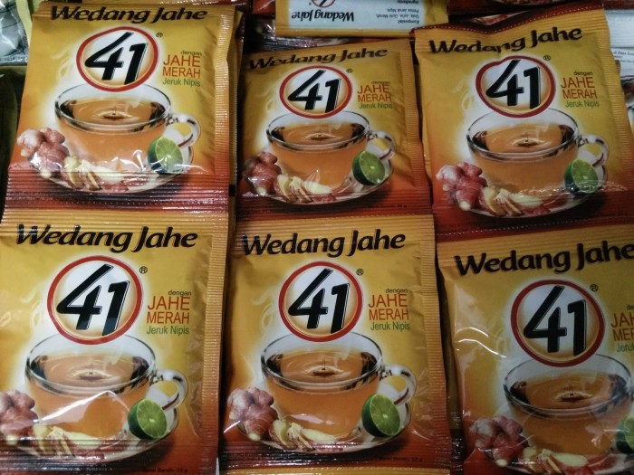 Wedang Jahe 41 Jeruk Nipis Jahe Merah Menghangatkan badan stamina rcg