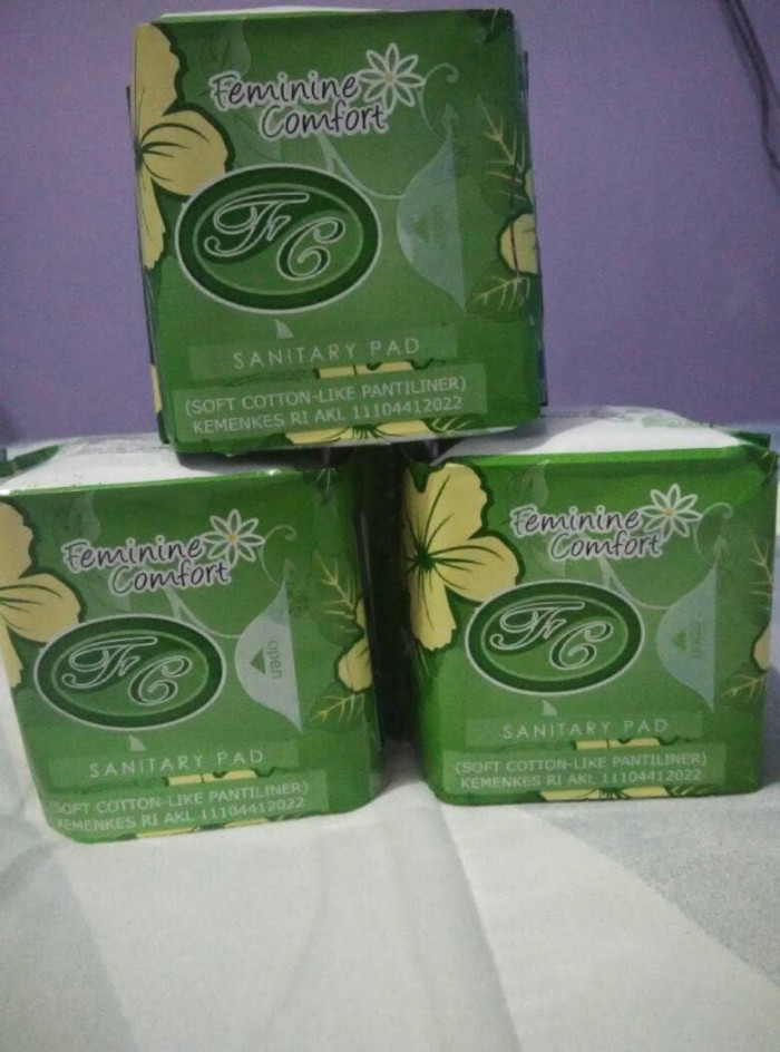 ... Paket Murah 3 Pack Avail Pantyliner Hijau Pembalut Herbal Wanita