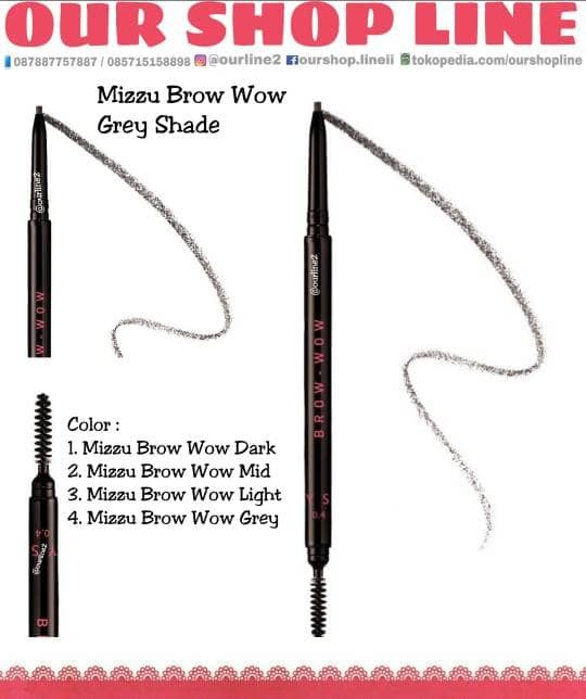jual mizzu brow wow grey shade 0 4 our shop line jual mizzu brow wow grey shade 0 4 our shop line