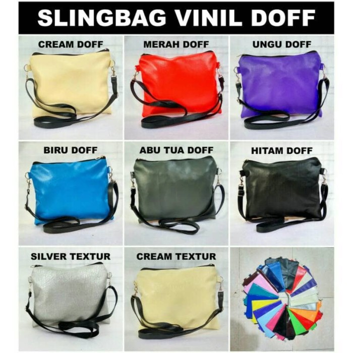jual grosir sling bag vynil tas selempang wanita jual grosir sling bag vynil tas selempang wanita