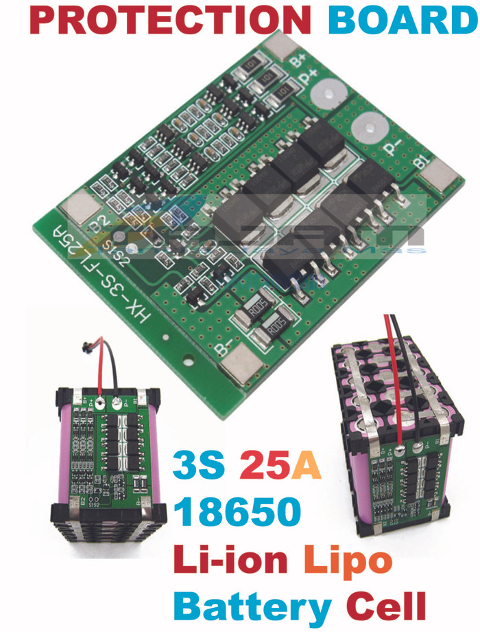18650 BMS Charger PCM Li-ion Lithium Battery 12V 3S 10A Protection Board BBC