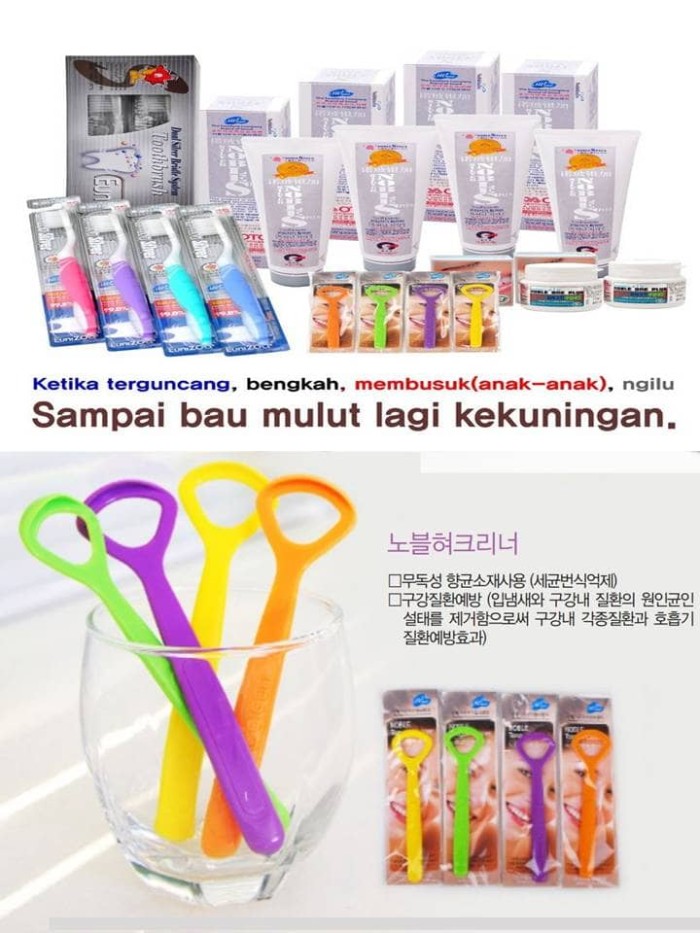 NOBLE TONGUE CLEANER - PEMBERSIH LIDAH NOBLE -