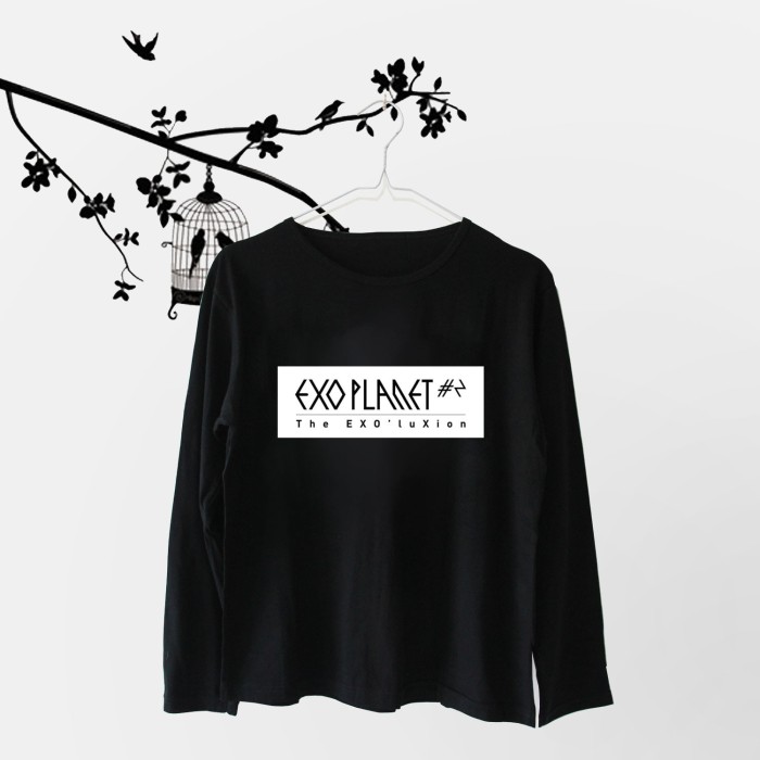 harga Baju / Kaos / Tshirt Exo Planet (lengan Panjang) - Exo Stuff Exo