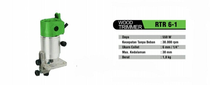 mesin trimer wood profil ryu tekiro
