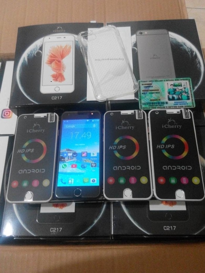 icherry C217 world Android 3G (99,99% mirip iphone 6) free Anti crack