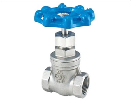 Gate Valve Drat Stainless Steel 316 4 Inch