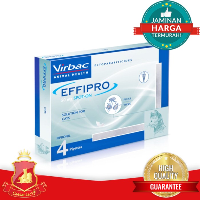 Jual Obat Kutu Kucing Effipro Cat 50 Mg Obat Tetes Kutu Virbac Ampuh Jakarta Barat Caesar Jac O Tokopedia