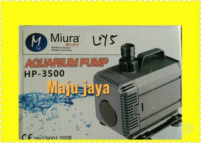... Pompa celup 85 wat MIURA kolam ikan wasser wd 80 airlux shimizu york
