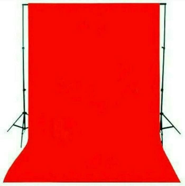 Jual background foto polos merah, 2.5x3m - Jakarta Selatan