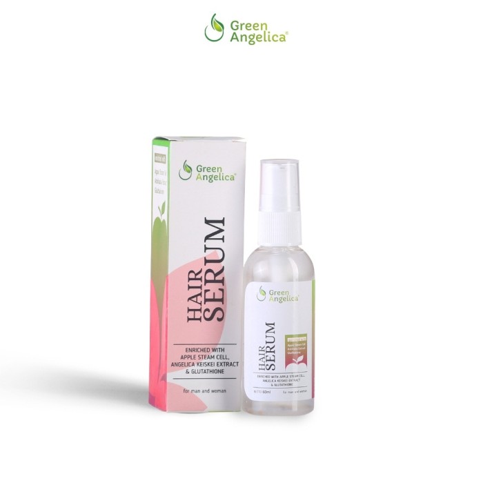 Vitamin Penumbuh Rambut Kepala Wanita Green Angelica Hair Serum