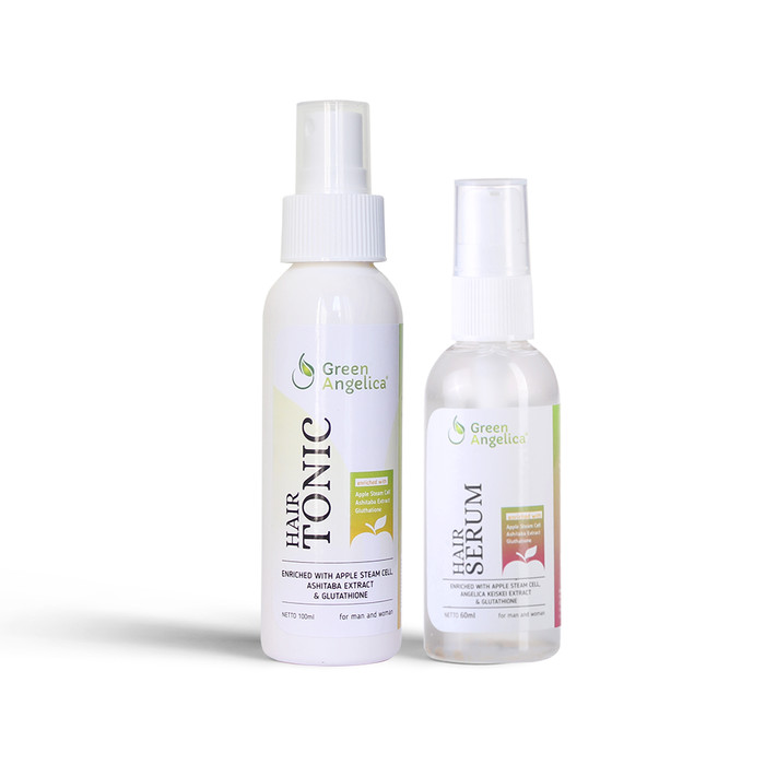 Penumbuh Rambut Botak Alami Paling Ampuh Green Angelica Combo 1
