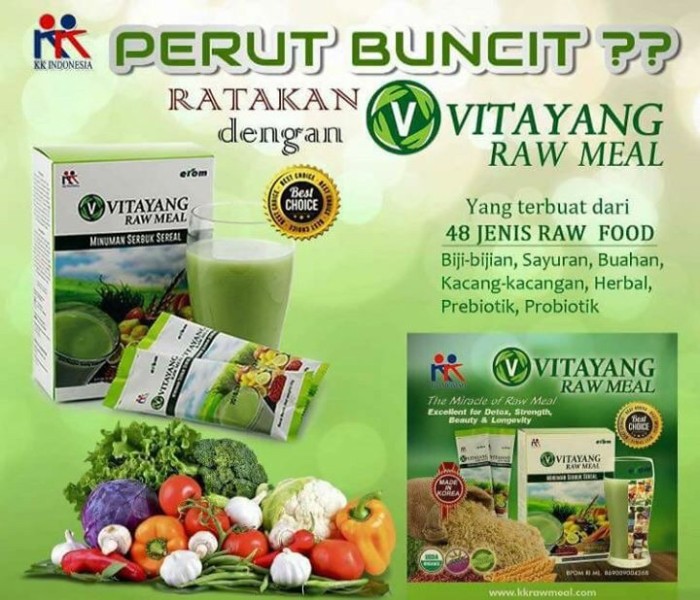 Jual Vitayang Raw Meal Detox - Kota Surabaya - Sentra