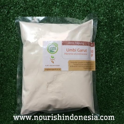 jual tepung pati garut organik arrowroot powder 500gr jual tepung pati garut organik arrowroot powder 500gr