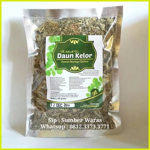 Teh Daun Kelor Murni | Ekstrak Moringa Oleifera | Curah