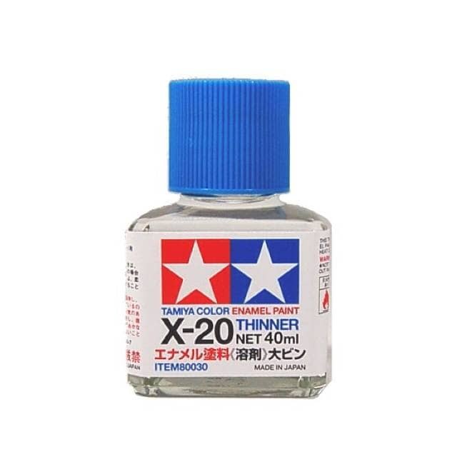 Jual Tamiya X20 X20 Enamel Thinner 40ml Jakarta Barat animemachi