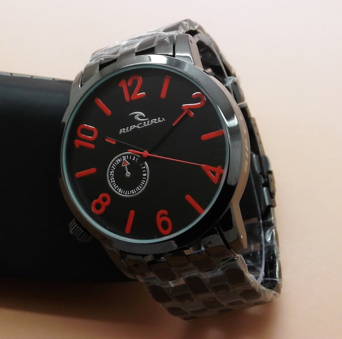 Jam Tangan Pria Ripcurl Detroit Rantai Black #4