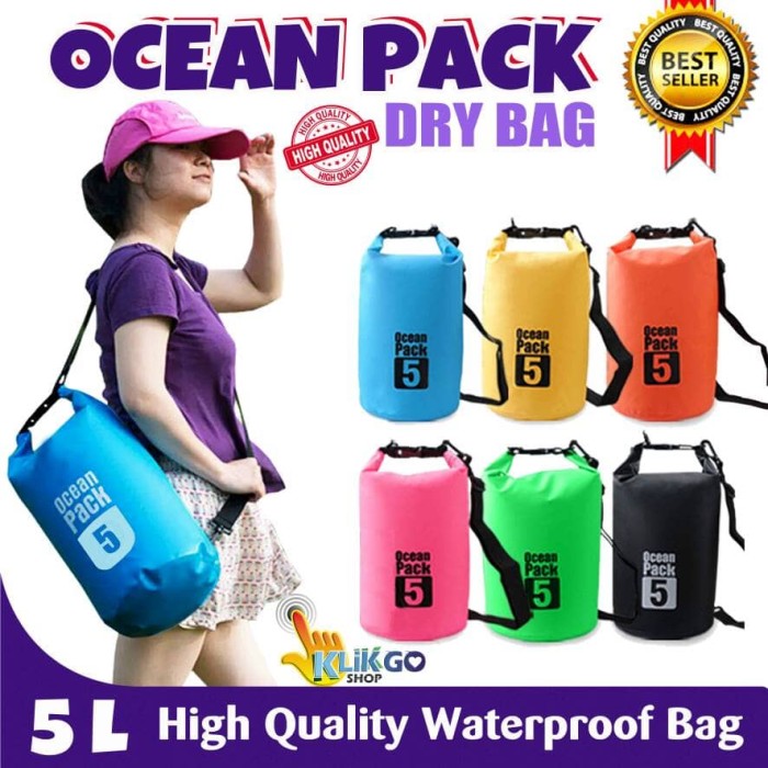 TAS ANTI AIR / DRY BAG OCEAN PACK 5 LITER /WATERPROOF BAG HIGH QUALITY