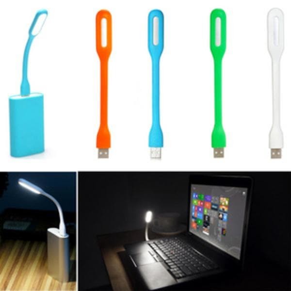 BARU Lampu Baca Senter LED USB Flexible Stick Lamp Portable Sikat