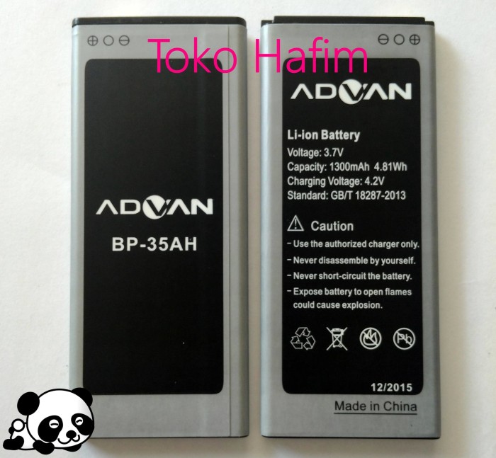Batrai Baterai Battery Batre Advan I4D 4G LTE Original Advan 1300mah