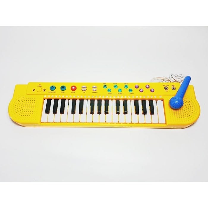 Mainan Piano Techno Karaoke Lagu Anak Indonesia T-2768