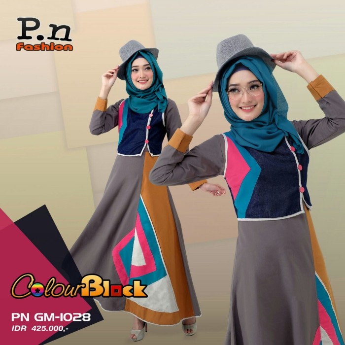Foto Produk Gamis PN Fashion GM 1028 dari assalam busana