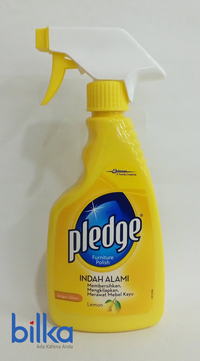 Jual PLEDGE FURNITURE POLISH LIQUID PUMP 450ml Kota Surabaya Bilka