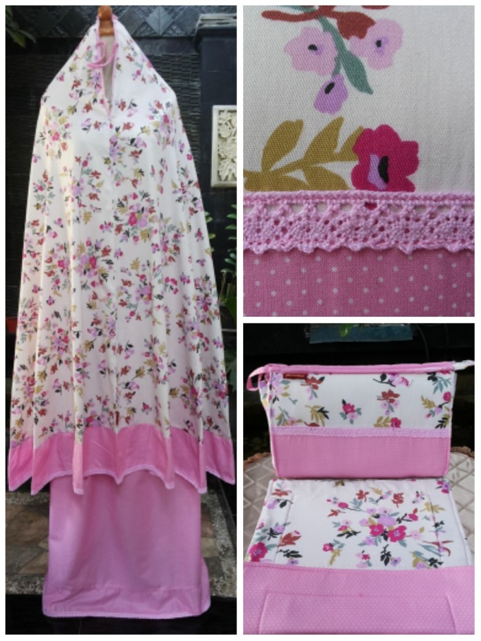 Mukena Katun Jepang AmiRa BABY PINK 258
