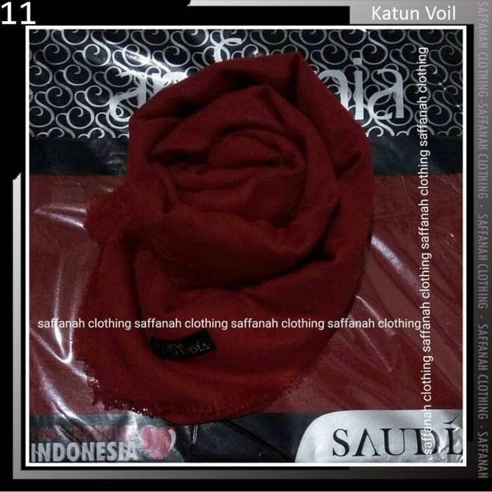 Jilbab Segiempat Rawis Saudia Ansania Square Hijab Warna Khusus