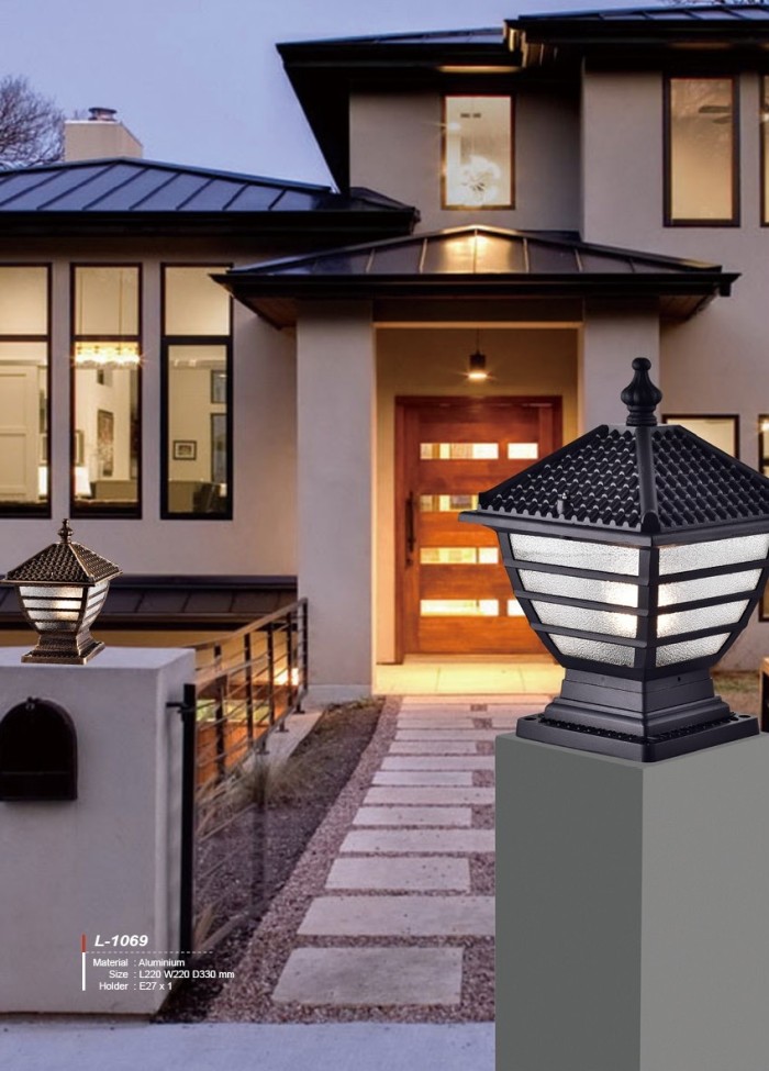 Jual L 1069 Lampu Pilar E27 Dinding Pagar Taman Waterproof Outdoor Jakarta Pusat Lighting Indonesia Tokopedia Jual L 1069 Lampu Pilar E27