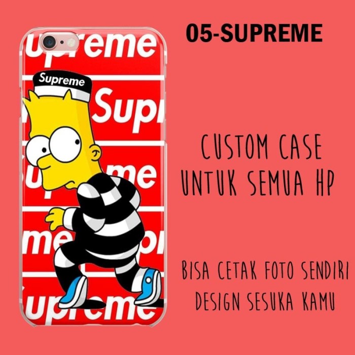 jual custom supreme simpsons softcase hardcase jual custom supreme simpsons softcase hardcase