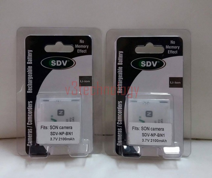 Battery SONY SDV NP-BN1 3.7V 2100mAh