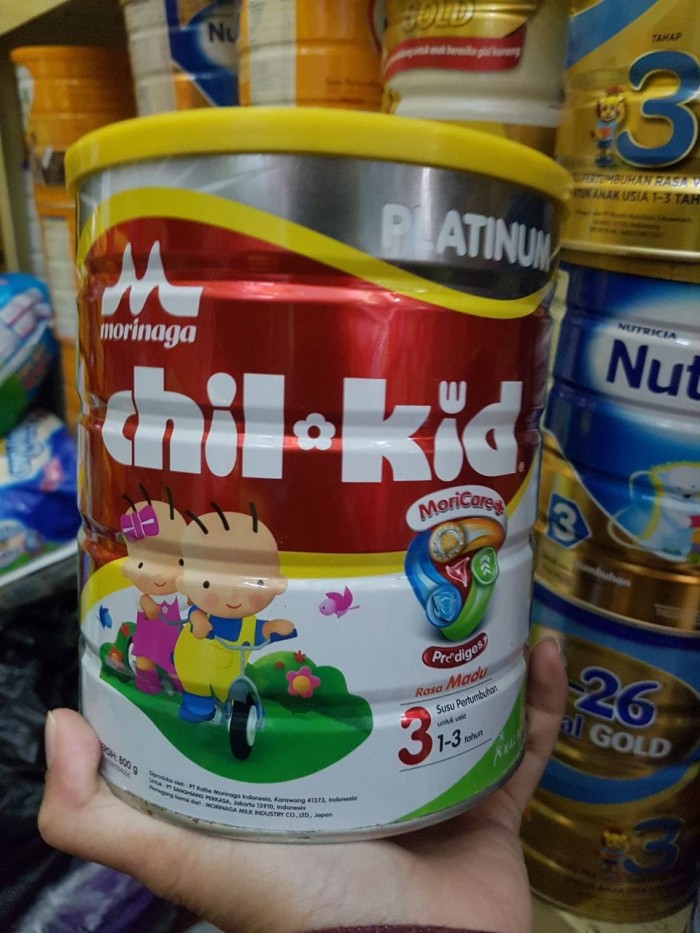 Morinaga Chil Kid 3 Platinum Madu 800g