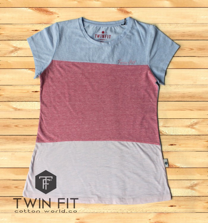 Jual T Shirt Twin Fit Multi Colors Ladies Kota Bandung Twin Fit Official Store Tokopedia
