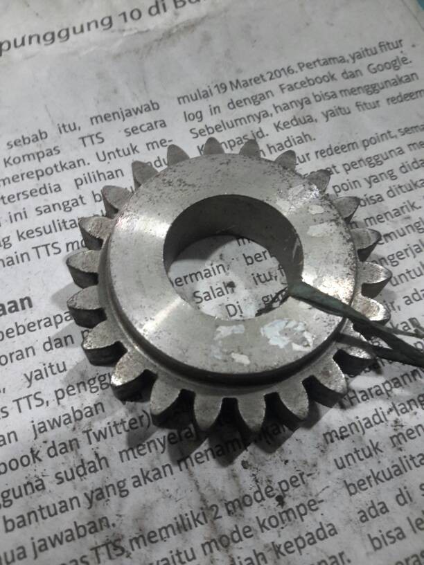 Jual Gir Gear Gigik Gigi Lawan Pompa Oli Vixion Jupiter Mx Jakarta Barat Kangtaw Motor Tokopedia