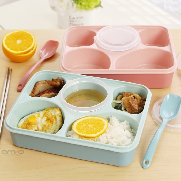 jual tempat makan 5 sekat yooyee lunch box bento jual tempat makan 5 sekat yooyee lunch box bento