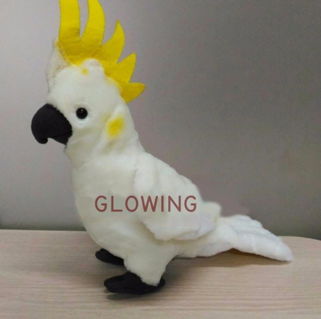 Jual Exported Boneka Burung Kakatua Putih Yours Jakarta Barat