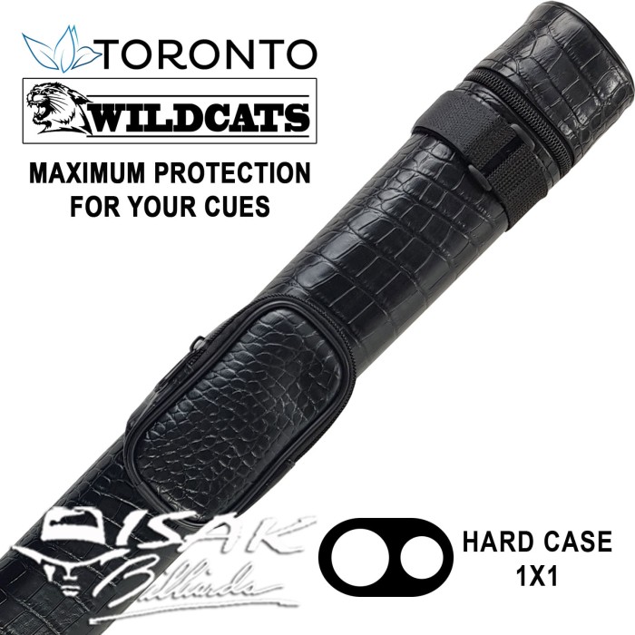 Foto Produk Toronto Wildcats 1x1 164 Hard Tube Cue Case Tas Stick Billiard Biliar dari ISAK Billiard Sport Co.