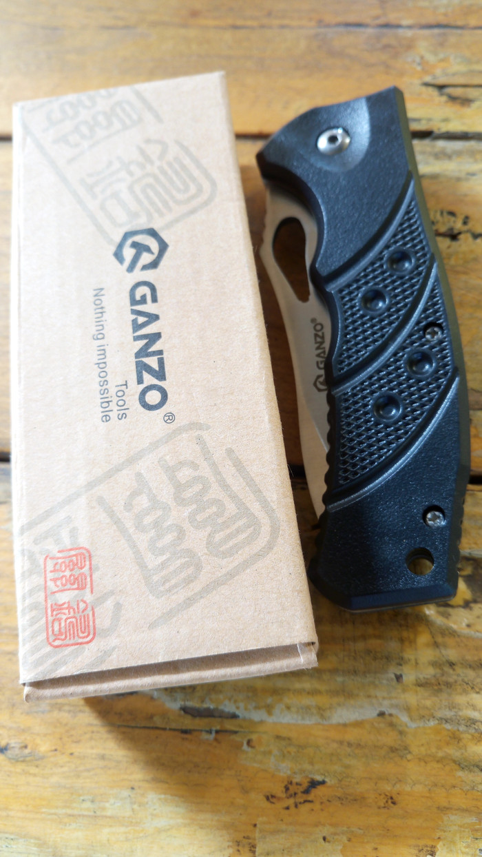 Jual Pisau Lipat Folding Blade Ganzo G619 Mediteranian Tokopedia Knife