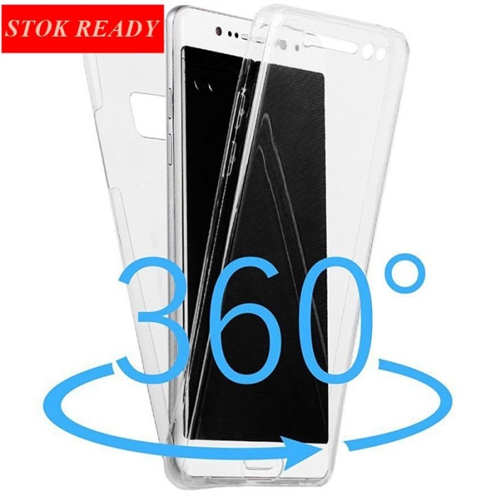 SOFT CASE 360 SAMSUNG A3 2017 FULL COVER BENING CLEAR HALUS SILICON