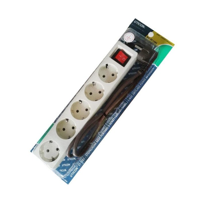 Jual Stop Kontak 5 Lb Saklar Kabel Switched Multi jual stop kontak 5 lb saklar kabel switched multi