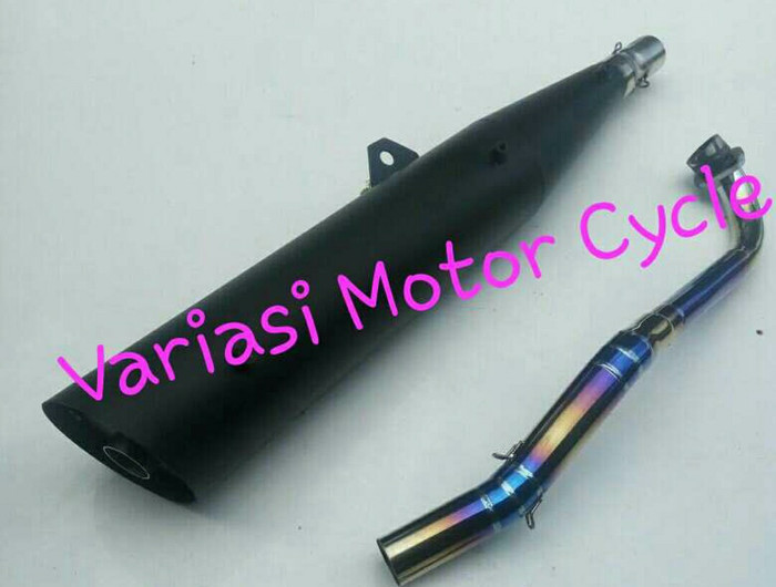 Jual Knalpot Tsukigi Leher Pelangi Supra 125 Karisma 125 Wave