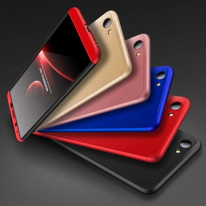 CASE 360 Vivo V7 Plus casing full cover ultra thin slim matte hardcase