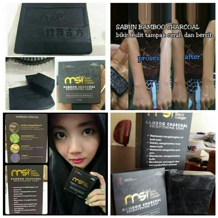 MSI SABUN BAMBOO CHARCOAL ORIGINAL Asli 100%