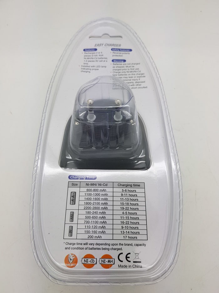 Charger Baterai Kotak 9V. AA .AAA Vanson V88A TEMPAT MENGISI BATERAI
