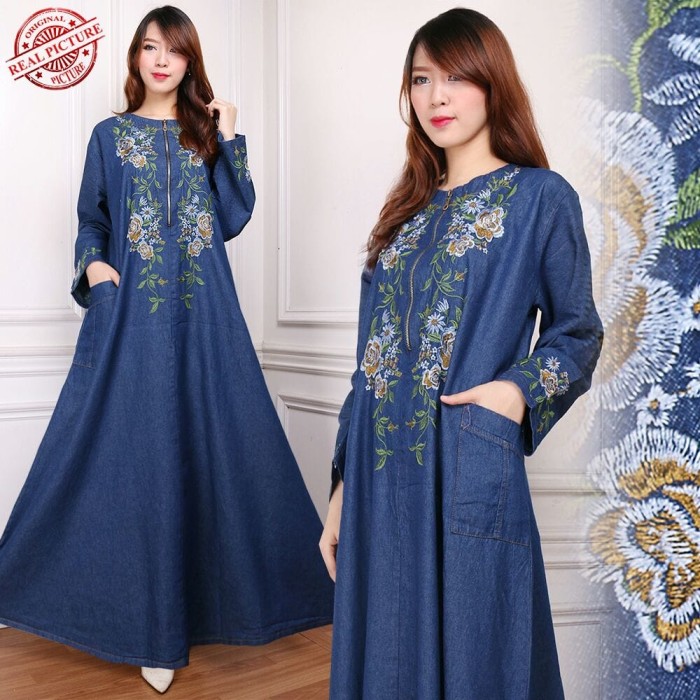 Beli Sb Collection Rok Panjang Renata Long Skirt Biru Tua 02 Spek Source · Sb Collection